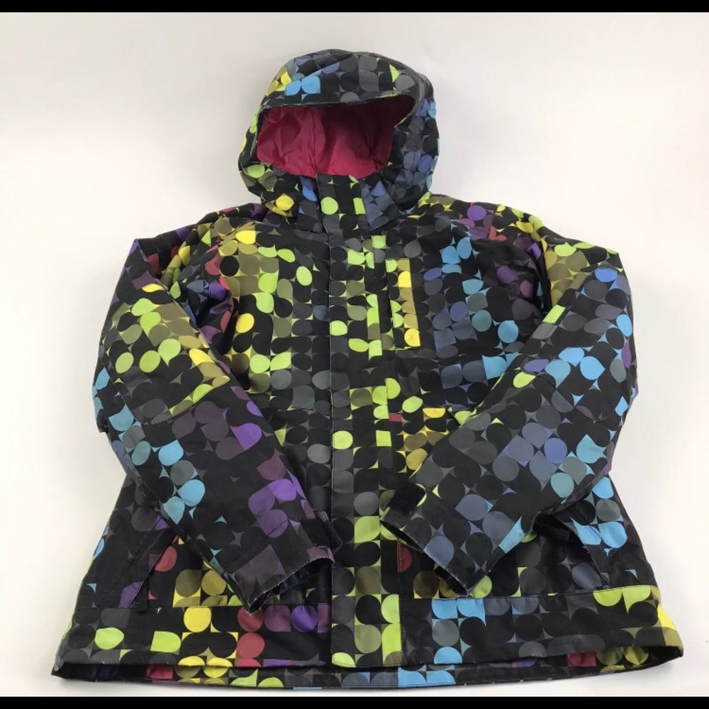 Burton Polka Dot Ski Snowboarding Jacket L